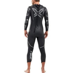 2021 2XU Mens P:2 Propel Swim Wetsuit MW4990C - Black / Textural Geo